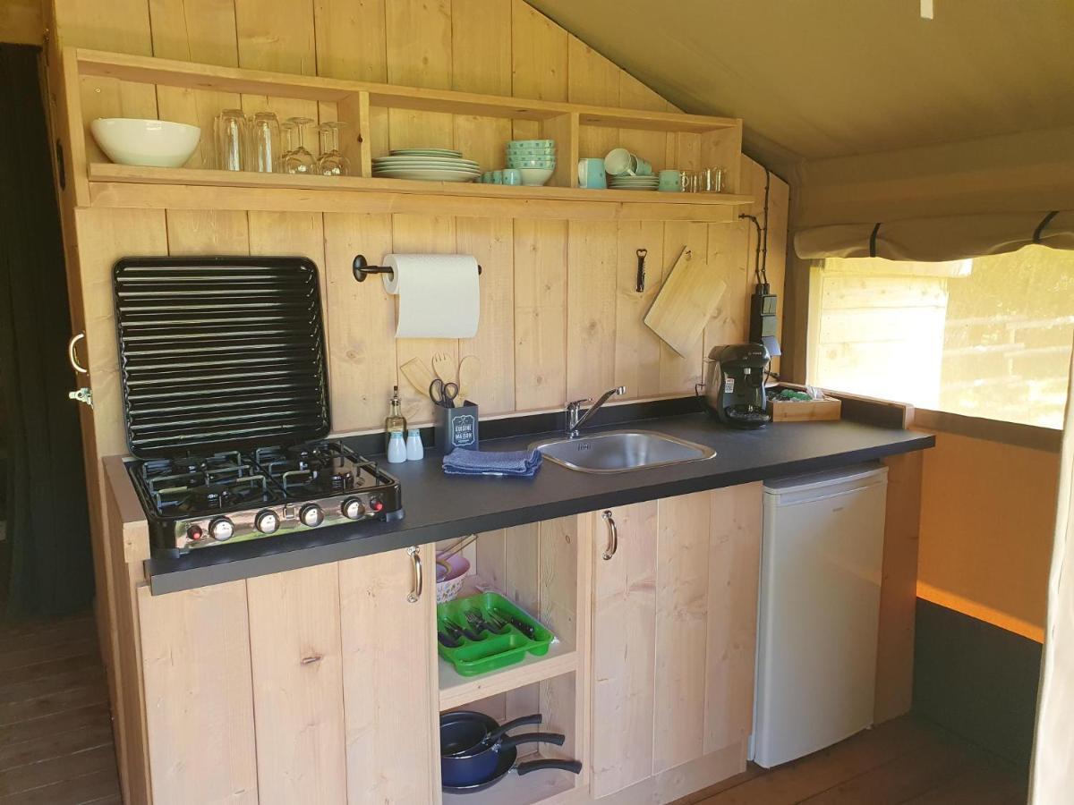 Luxury Safari Tents At Moulin Du Pommier Glamping & Camping Saulgond Exterior foto