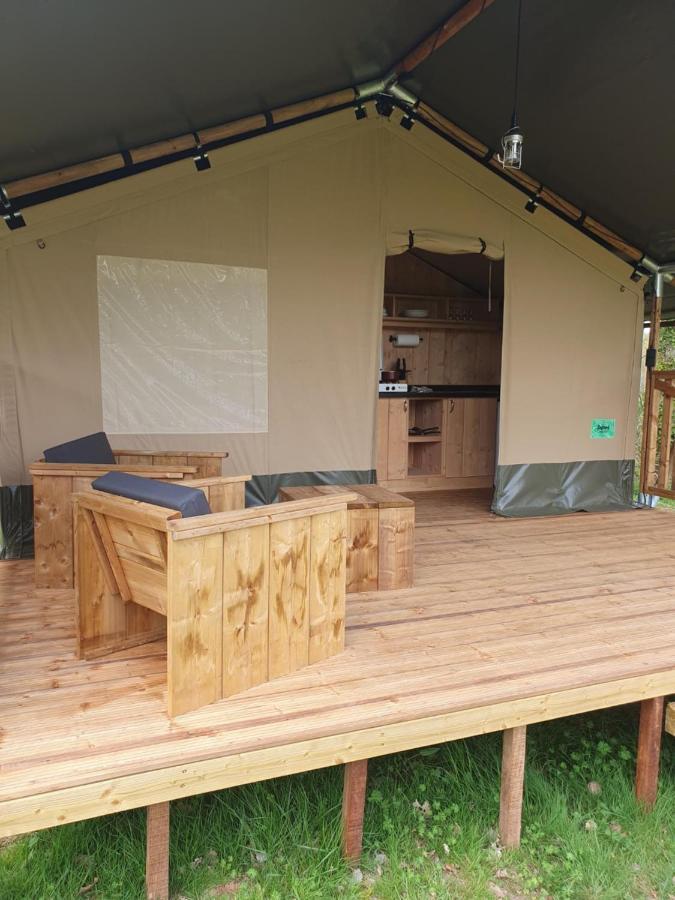 Luxury Safari Tents At Moulin Du Pommier Glamping & Camping Saulgond Exterior foto